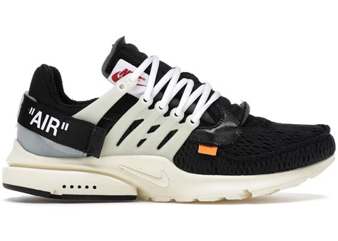 nike off whote presto replica size 6|nike air presto off white shoes.